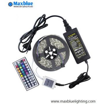 Impermeável IP65 60LEDs / Medidor SMD5050 RGB LED Strip